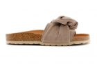 Roxy slipper taupe suede
