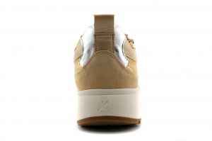 Valletta HX sneaker veter/rits stretch beige