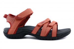 4266-argn TEVA voetbed sandaal Tirra  briek rood