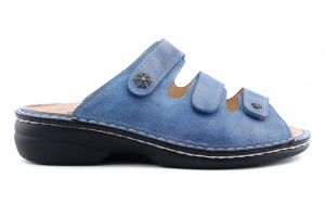 Menorca-s Finncomfort slipper blauw