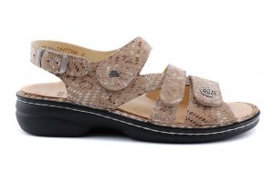 Gomera sandaal klitteband beigecombi